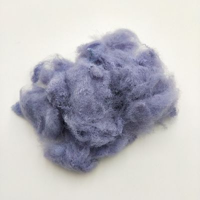 poliéster tingido narcótico de 3D 28mm para a pele de couro artificial não tecida