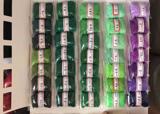 20D 28mm tecidos não lubrificam o uso tingido do geotêxtil do poliéster