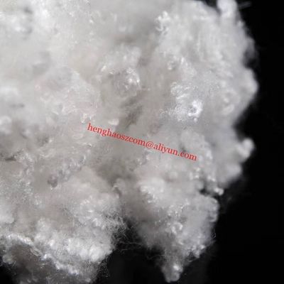 fibra de poliéster conjugada oca de 7Dx64mm Siliconized para fundamentos e a mobília de enchimento