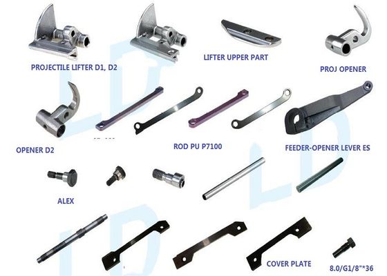 Peças Rod Projectile Opener da máquina do tear da parte superior do elevador do projétil