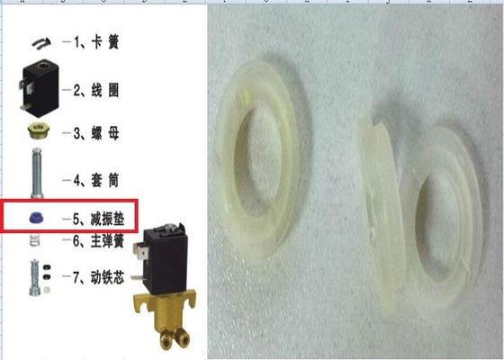 Bumber para o relé da válvula provê de bocal as peças BA311196 B163554 do tear de Airjet