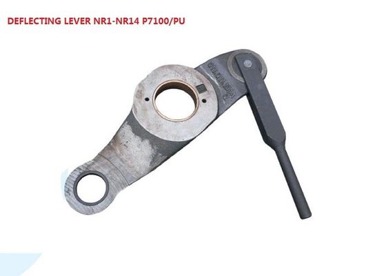 Troca das peças do tear de tecelagem de Sulzer da alavanca do pedal que conecta Rod Reinforce