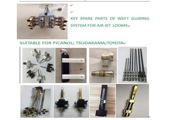 Peças sobresselentes secundárias do tear de Jet Loom Spare Parts Weaving do ar do bocal do bocal principal
