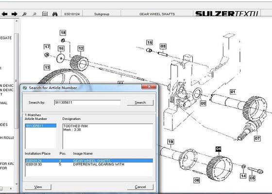 Tecelagem lisa dentada da tela de Rim Sulzer Loom Parts Keep