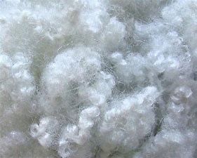 Fibra de poliéster tingida de Siliconized da cavidade do alongamento das microplaquetas do Virgin